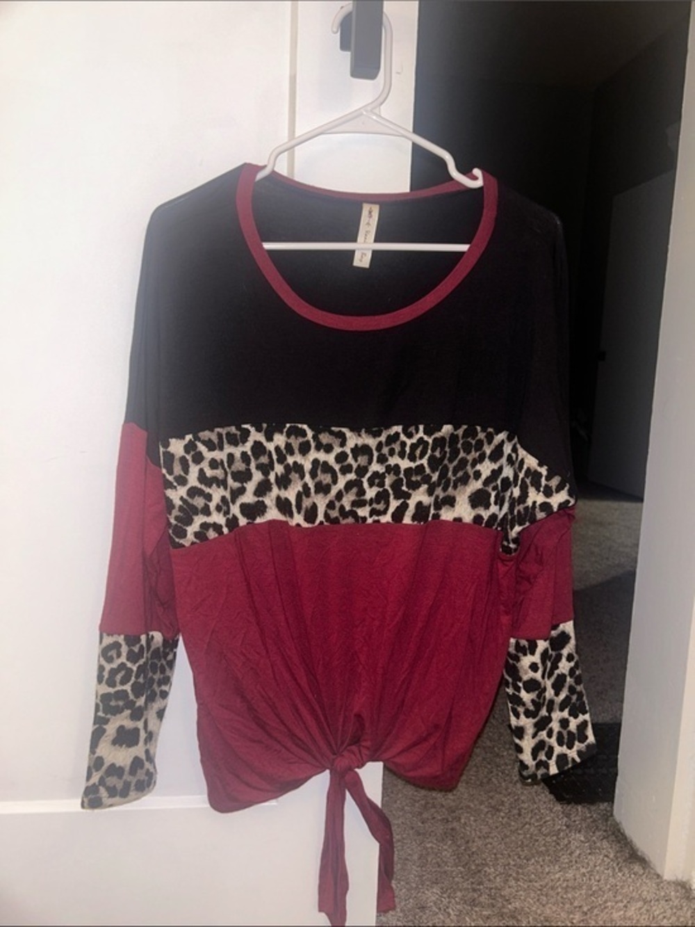 Vanilla Bay Long Sleeve Colorblock Tee